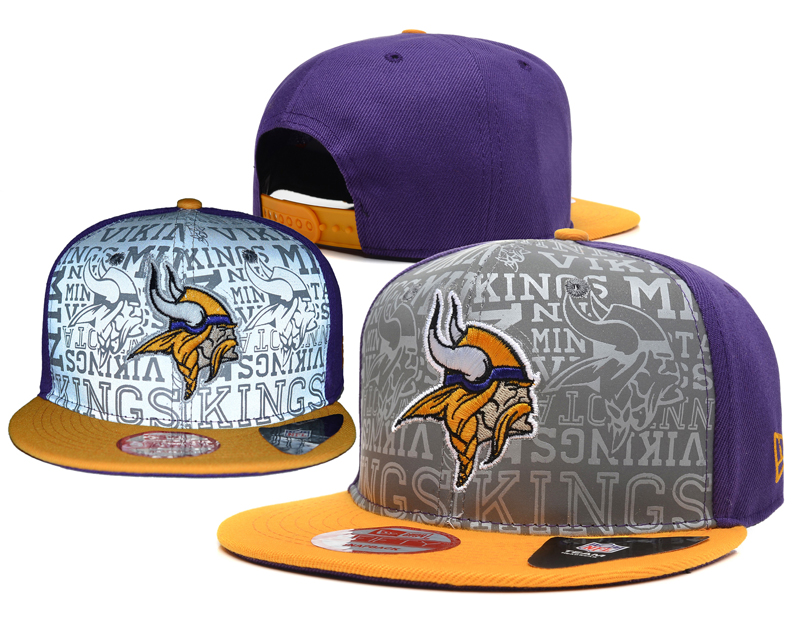 NFL Minnesota Vikings NE Snapback Hat #09